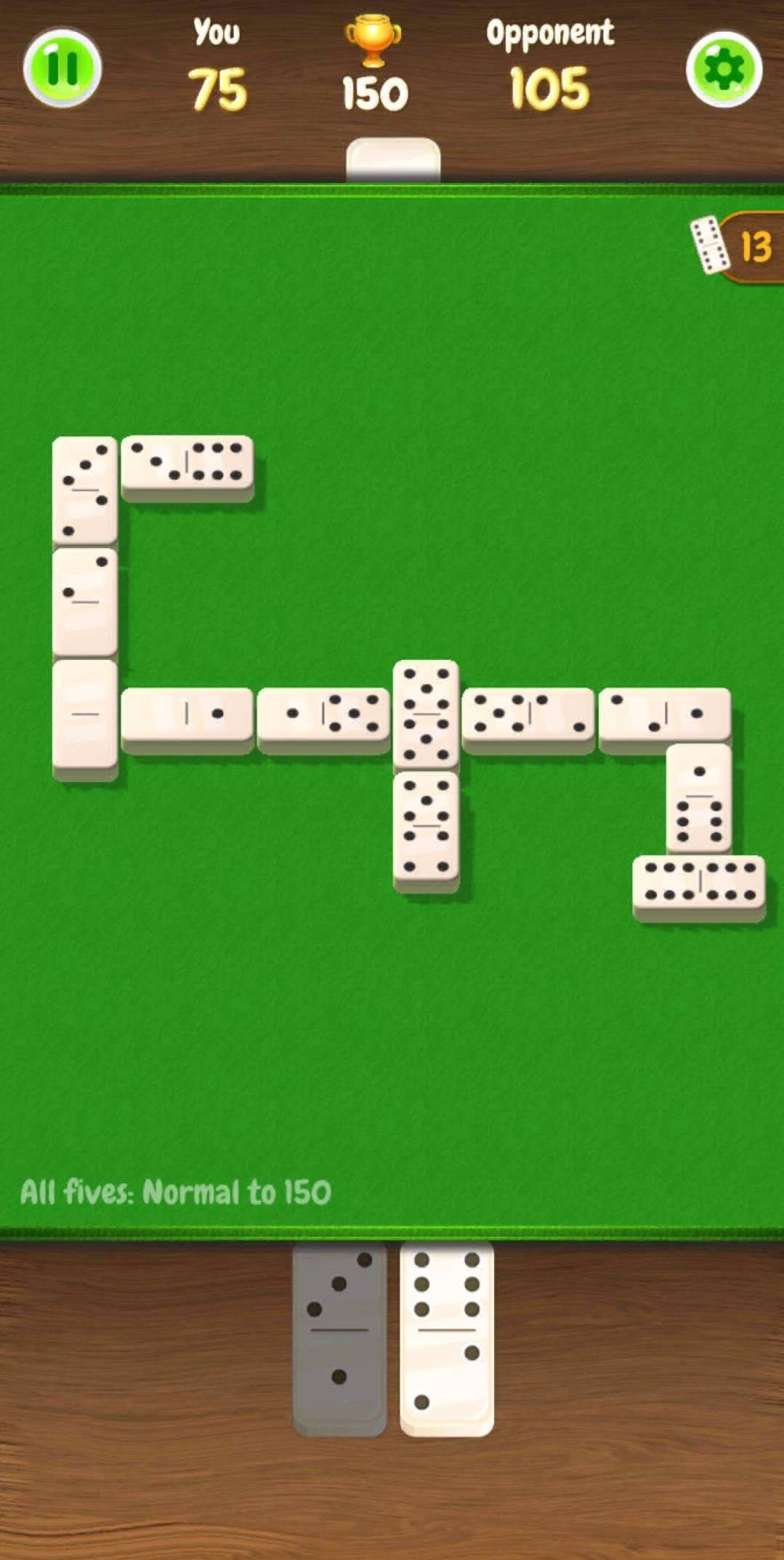 You can play mobile multiplayer Domino games online for free